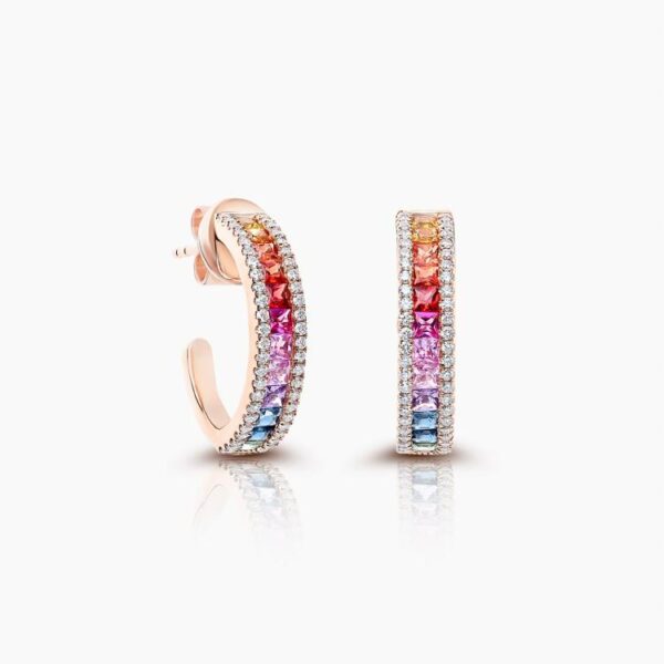 RAINBOW COLLECTION DIAMOND EARRINGS