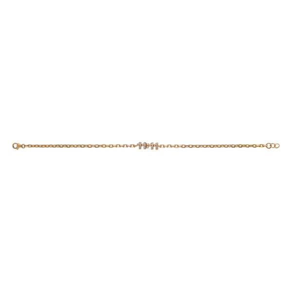 11:11 Bracelet — Brown Diamonds & 24K Rose Gold