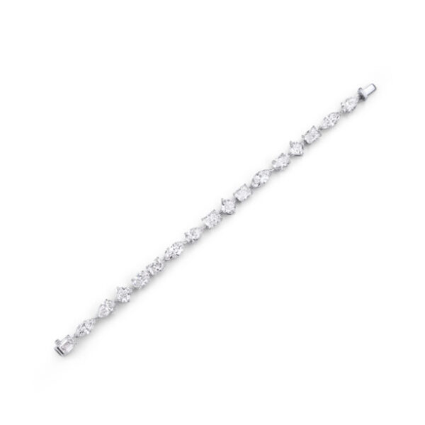 Multi Shape Tennis Bracelet 1ct Each