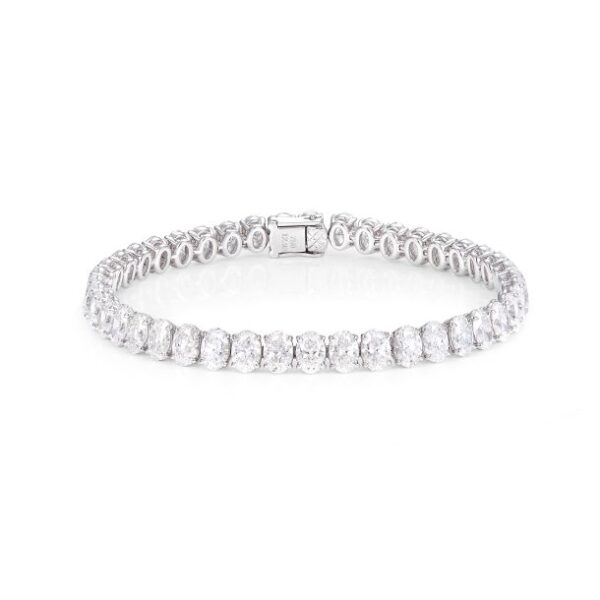 Oval Shape Tennis Bracelet