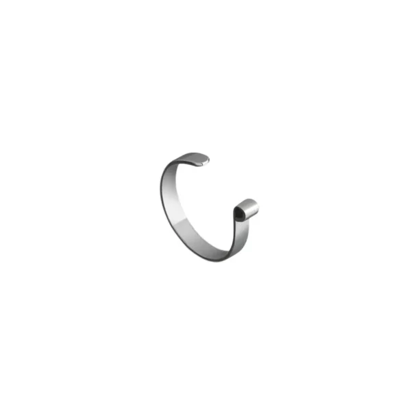 Lip Ring — 24K White Gold