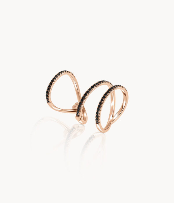 Eternal Spiral Diamond Ring